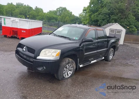 2007 Mitsubishi Raider Ls from USA, damaged, VIN 1Z7HT28K77S161721